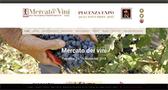 Desktop Screenshot of mercatodeivini.it