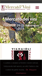 Mobile Screenshot of mercatodeivini.it